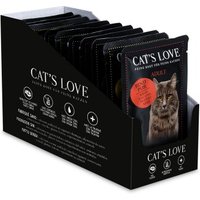 CAT'S LOVE Nassfutter Katze Adult Multipack 12x85 g von Cat's Love