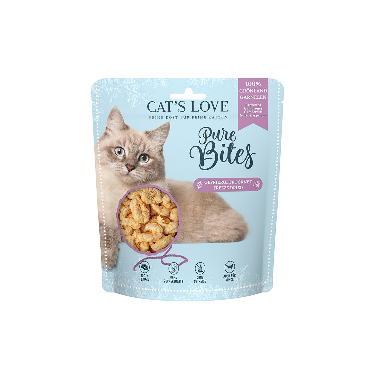 Cat's Love Pure Bites Grönlandgarnele 30g von Cat's Love