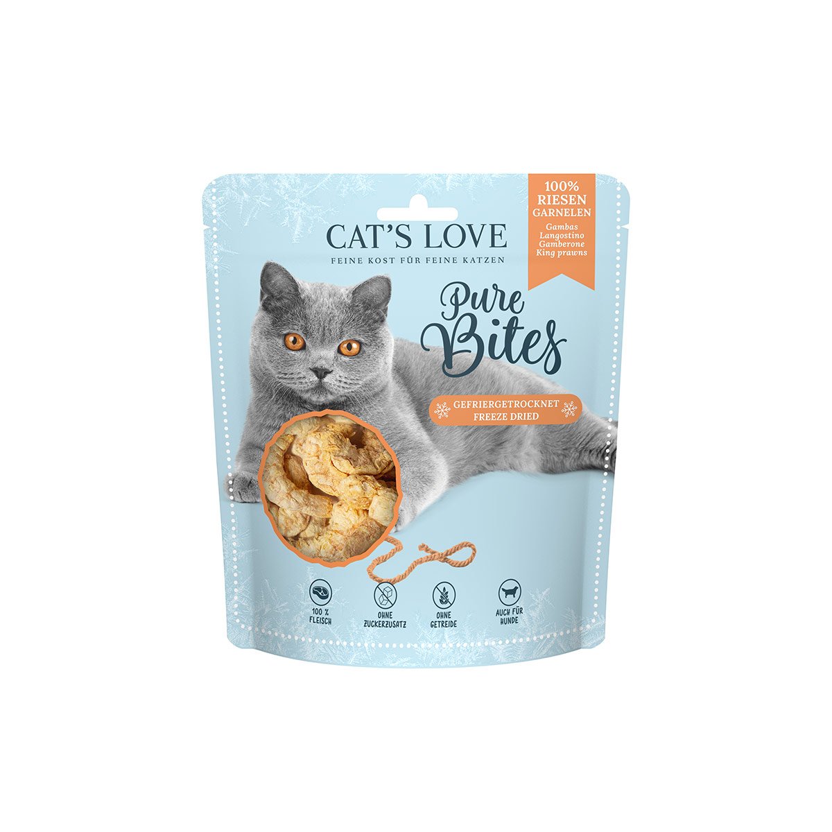 Cat's Love Pure Bites Riesengarnele 25g von Cat's Love