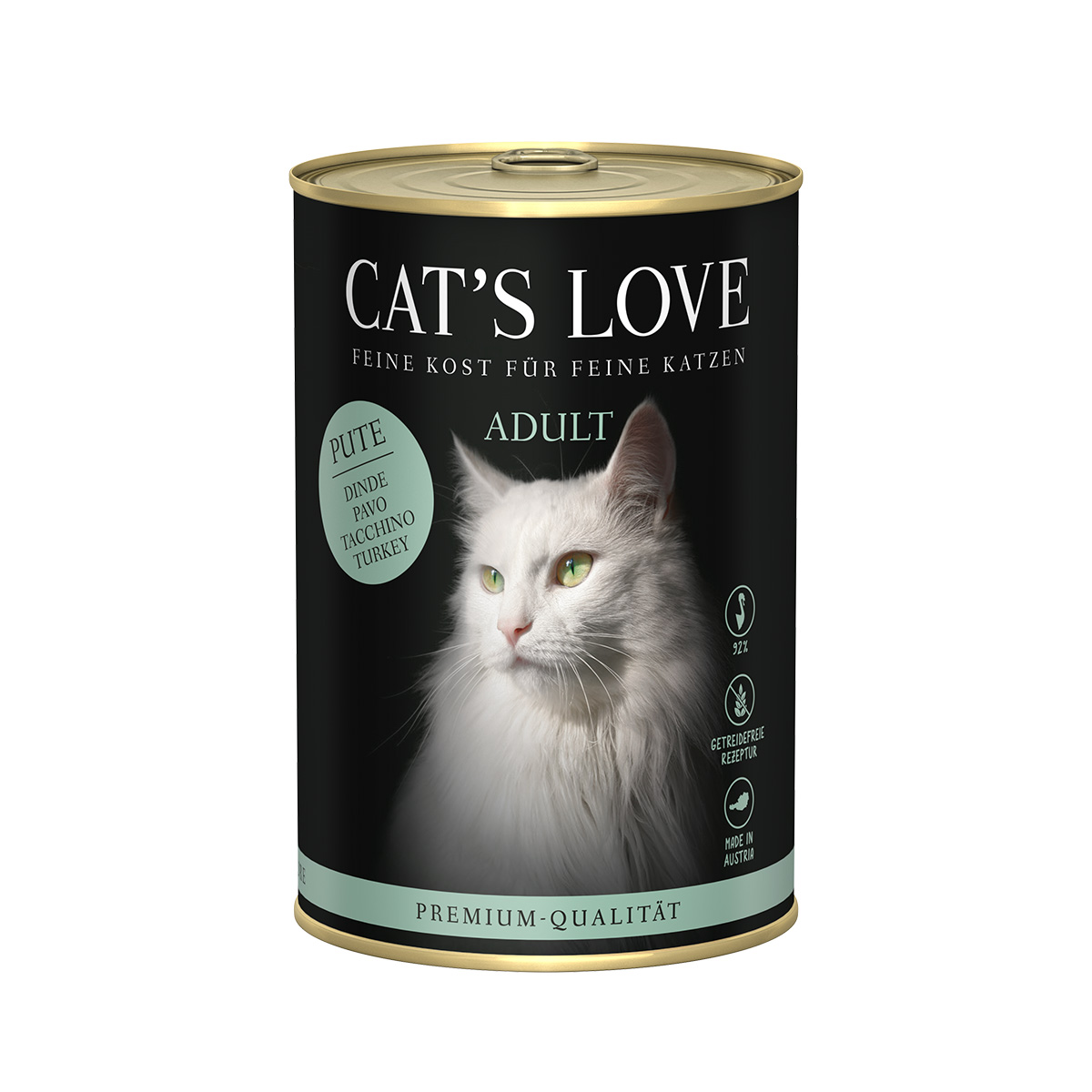 Cat´s Love Pute Pur 6x400g von Cat's Love