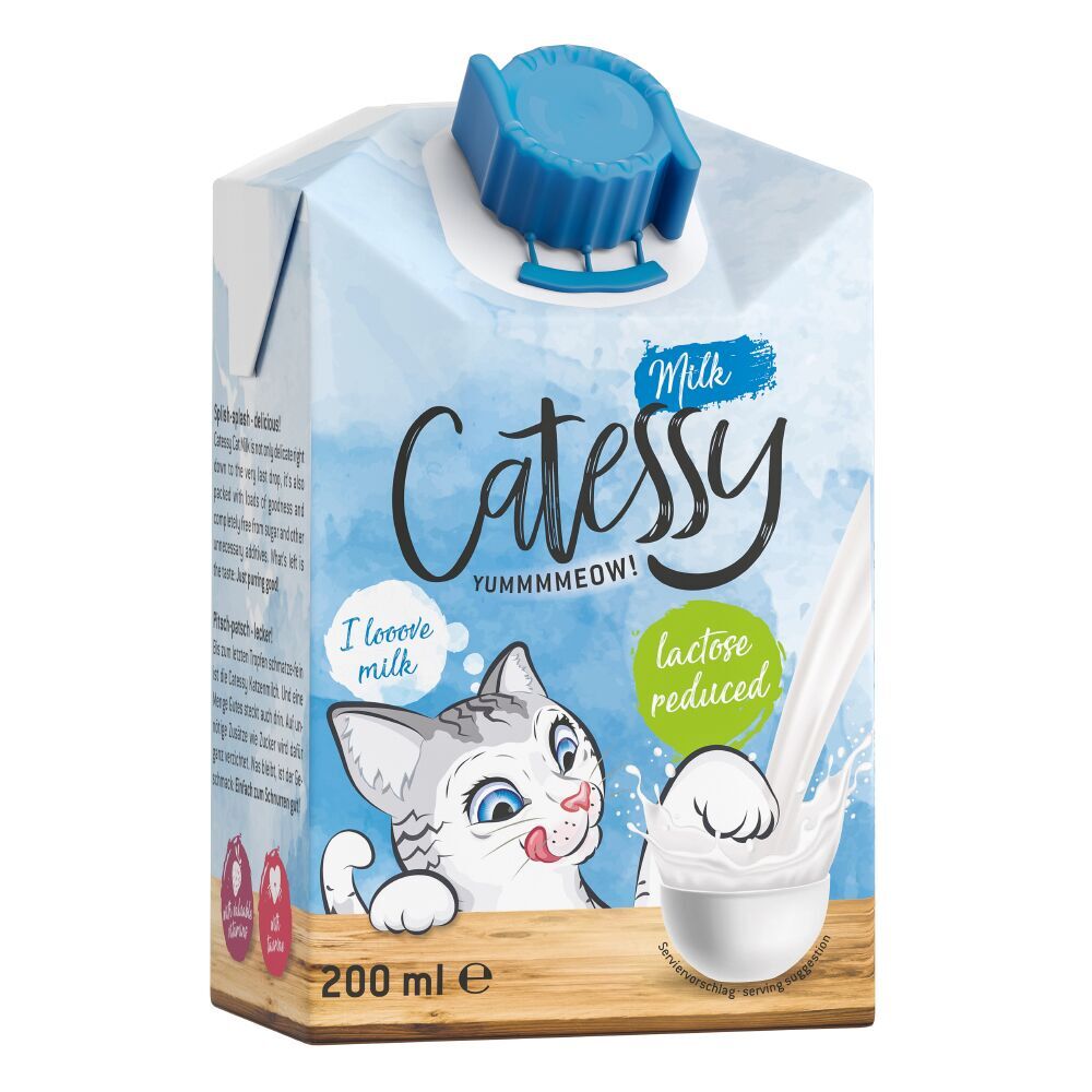 Catessy Katzenmilch Sparpaket 48 x 200 ml von Catessy