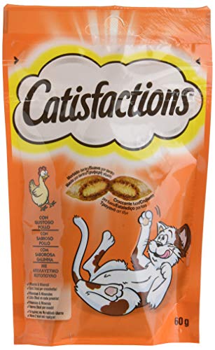 Catisfaction Set mit 6 Kroccantini, 60 g, Hühnerfutter für Katzen, Mehrfarbig, Einheitsgröße von Catisfaction