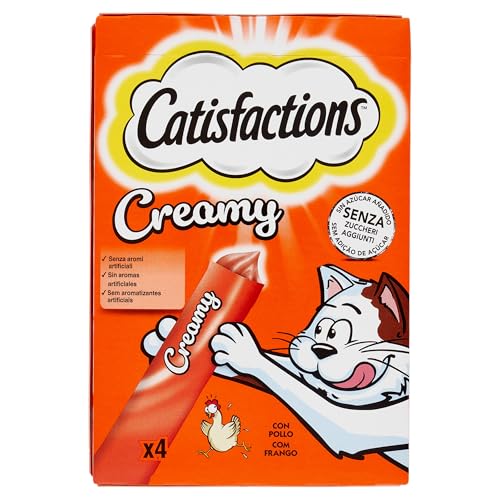 Catisfactions Creamy Huhn, 4 x 10 g von Catisfactions