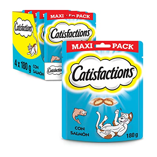 Catisfactions Leckerlis für Katzen, 4er Pack (4x180g) von Catisfactions