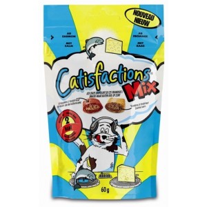 Catisfactions Mix mit Lachs und Käse 12 x 60 g von Catisfactions