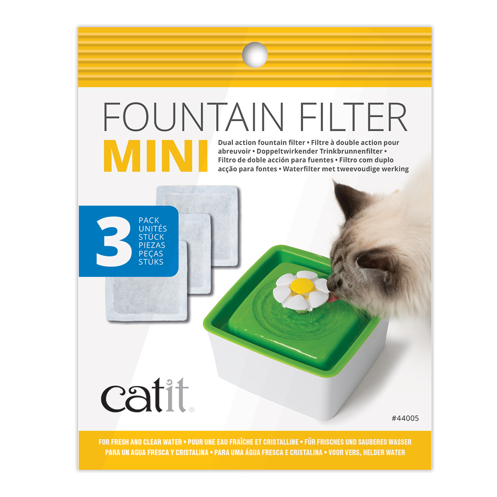 Catit 2.0 Flower Fountain MINI Filter - 3er Set Ersatzfilter Catit 2.0 Flower Fountain MINI Filter - 3er Set Ersatzfilter von Catit