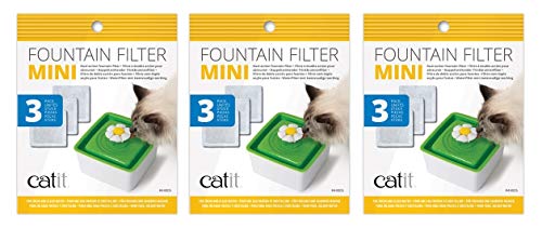 Catit 2.0 Mini-Filter, 3 Packungen mit je 3 Filtern von Catit