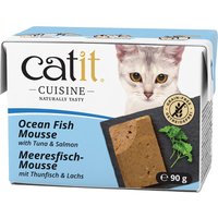 Catit Cuisine Mousse 12 x 90 g - Thunfisch mit Lachs von Catit