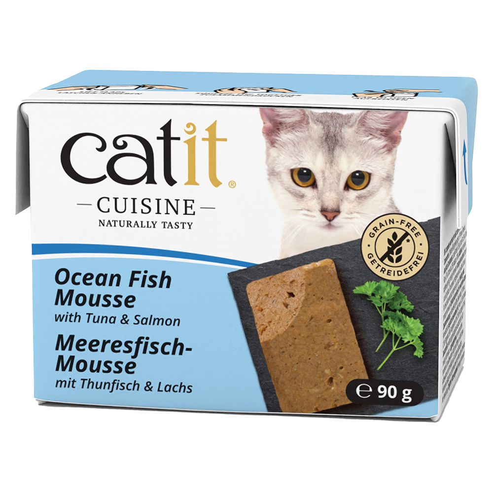 Catit Cuisine Mousse 12 x 90 g - Thunfisch mit Lachs von Catit