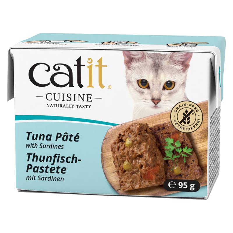 Catit Cuisine Pastete 12 x 95 g - Thunfisch mit Sardinen von Catit