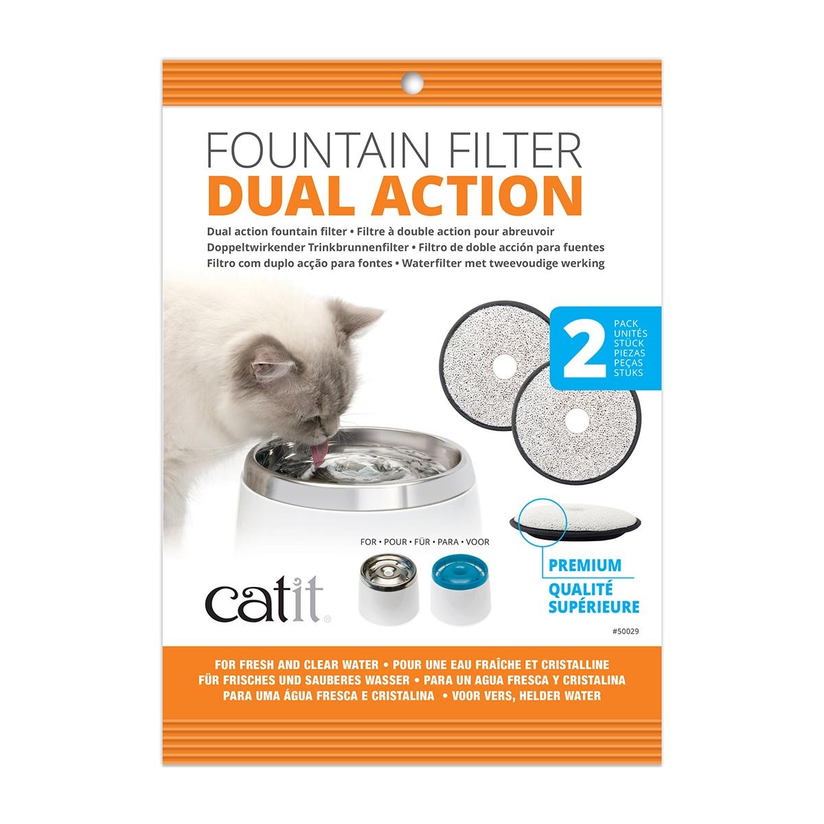 Catit Dual Action Ersatzfilter 2er Pack von Catit