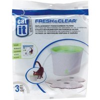 Catit Ersatzkohlefilter für 3 Liter Trinkbrunnen 3er-Pack von Catit