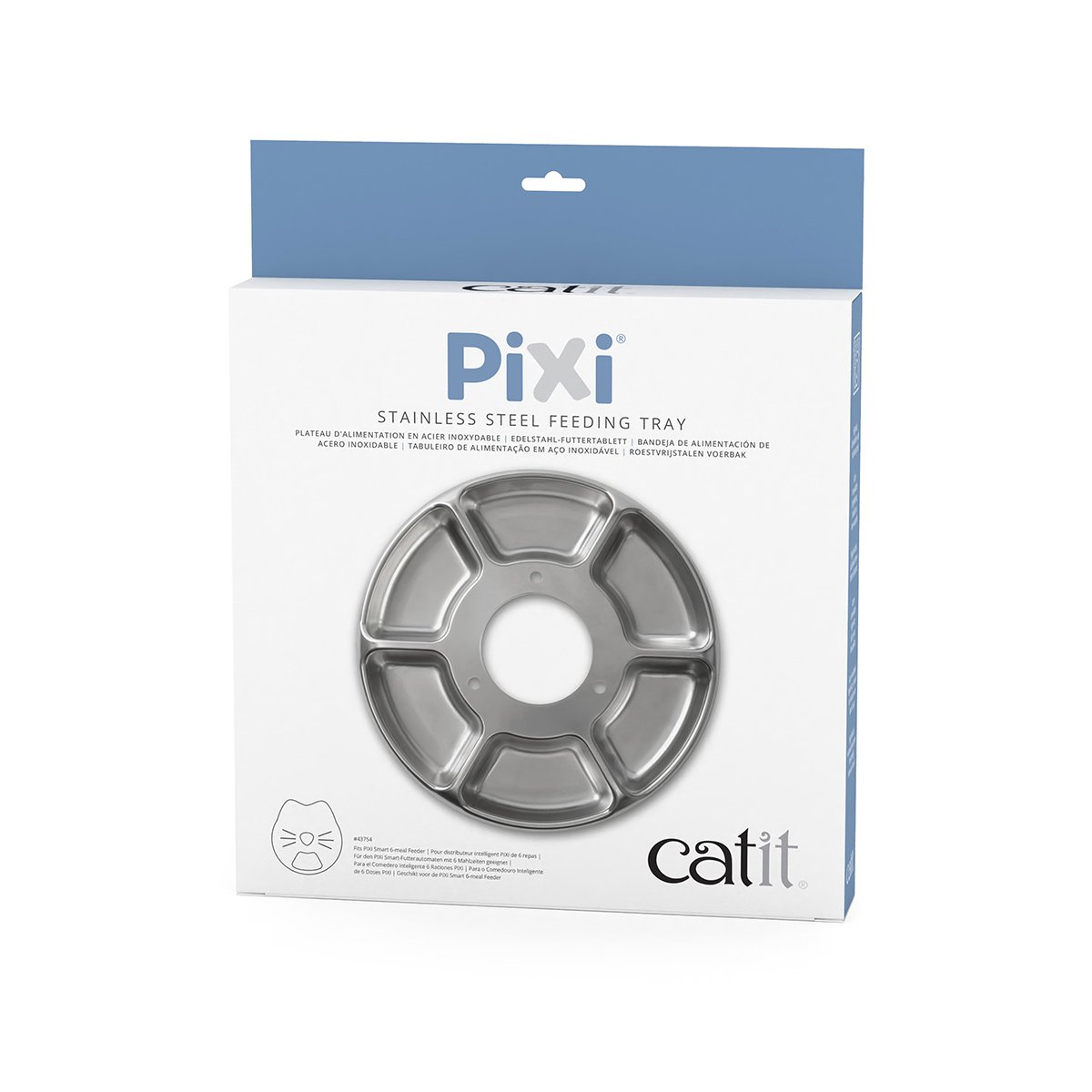 Catit Pixi Edelstahlnapf für 6-Meal Feeder von Catit