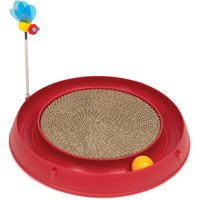 Catit Play-N-Scratch – 3 in 1 Katzenspielzeug - ca. Ø 36 x H 25 cm von Catit