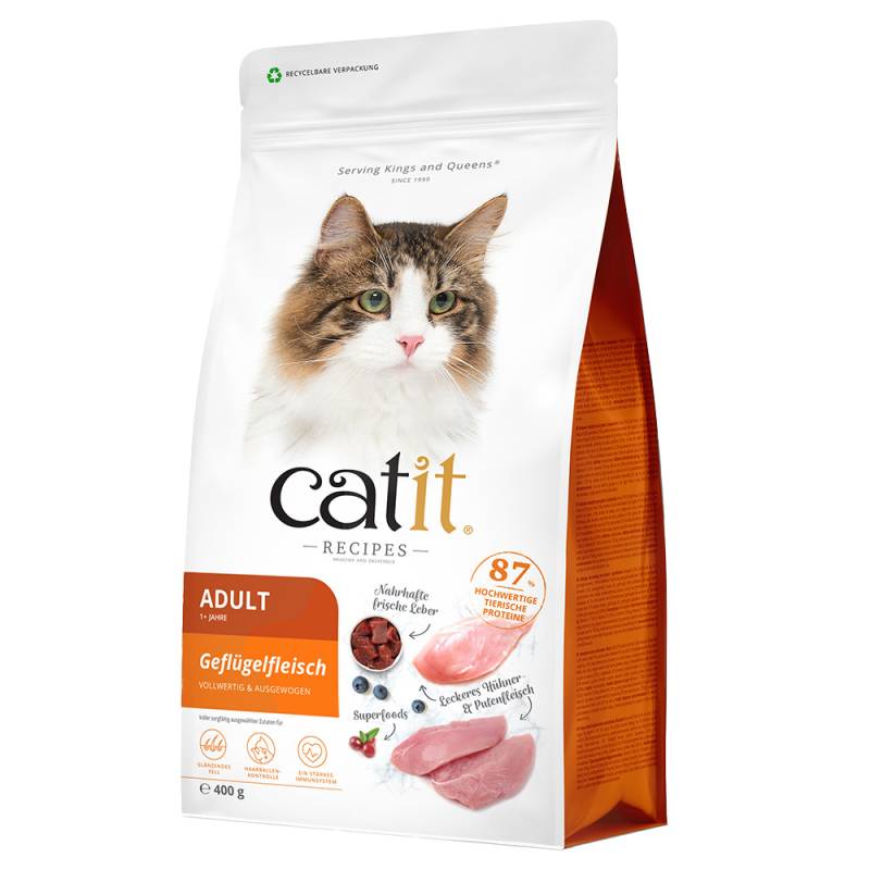 Catit Recipes Adult Geflügel - 400 g von Catit