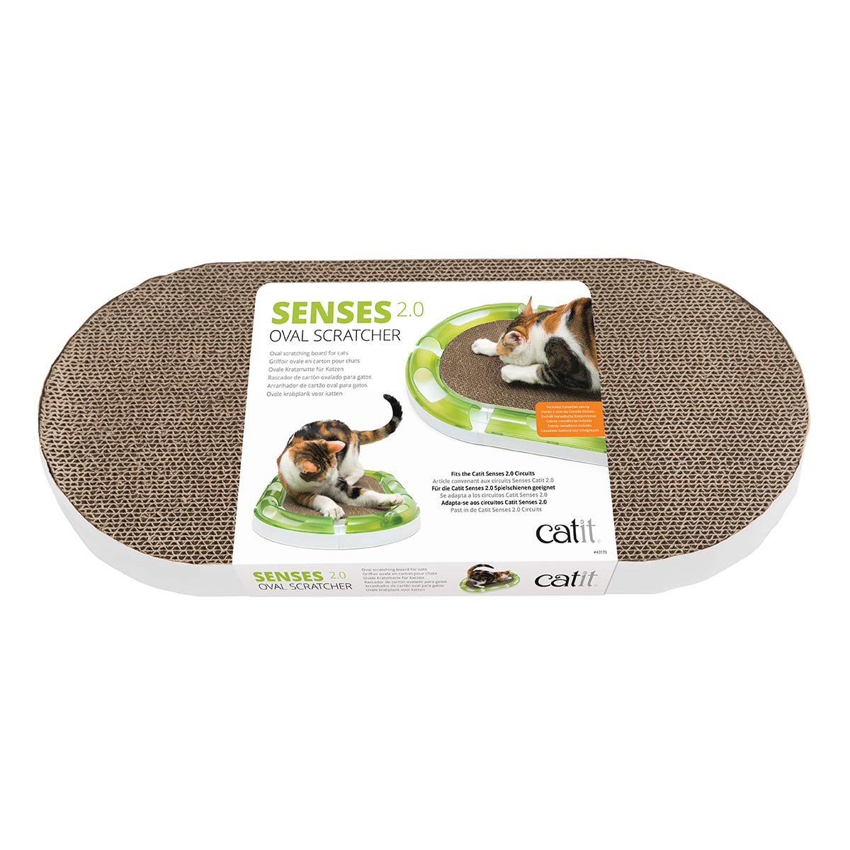 Catit Senses 2.0 Oval Scratcher von Catit