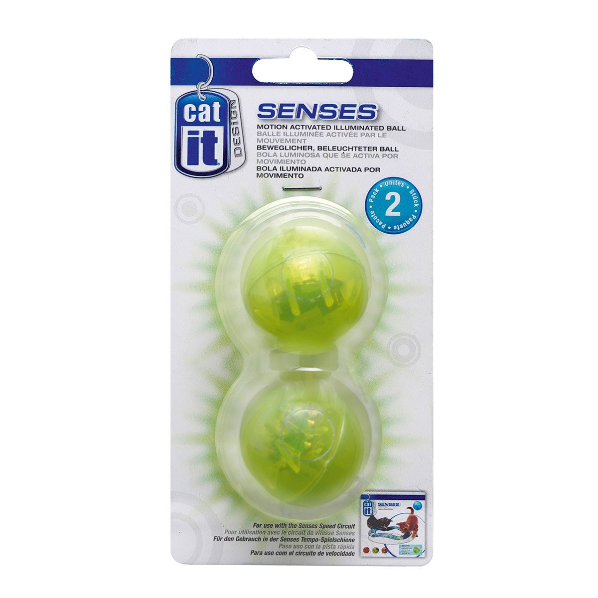 Catit Senses beleuchteter Ball 2er-Pack von Catit