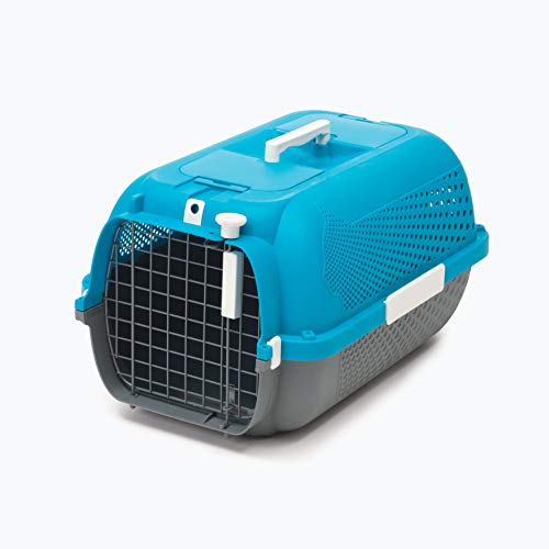 Transportbox für Katzen, Mittel, Türkis von Catit