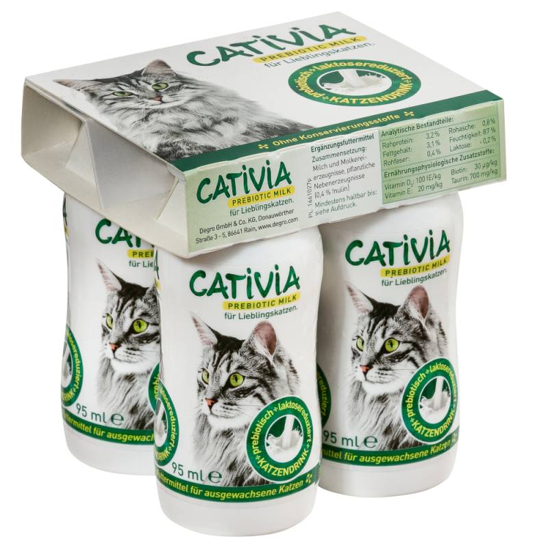 Cativia Katzenmilch - 4 x 95 ml von Cativia