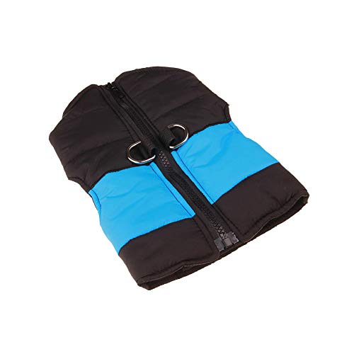 Catkoo Hundekleidung, Hundezubehör, Hundespielzeug, Hundekleid, warmes Haustier Hund Welpen wasserdichte Kleidung Reißverschluss Jacke Winterweste wattierter Mantel von Catkoo