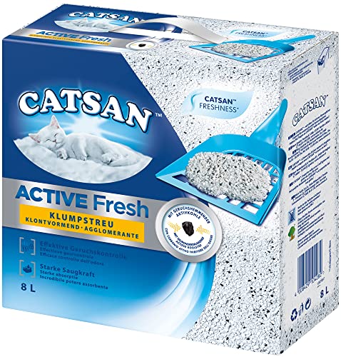 Catsan Active Fresh Katzenstreu, klumpend, 8 Liter von Catsan