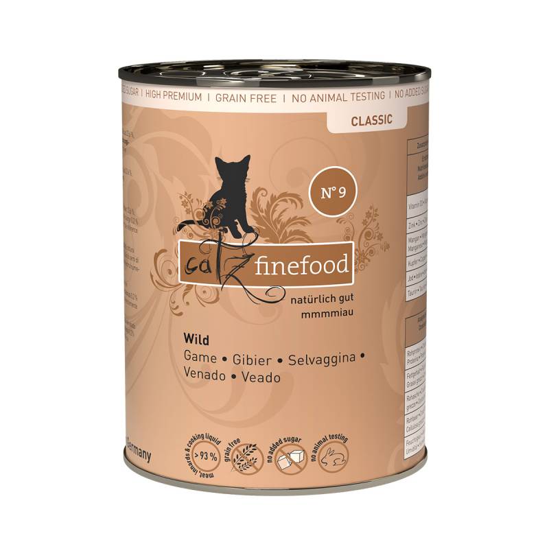 Catz Finefood Classic N° 9 - Wild 6x400g von Catz Finefood