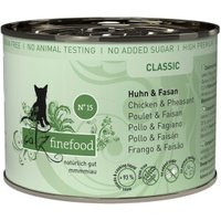 Catz finefood Nassfutter Katze Classic Adult No. 15 Huhn & Fasan 6x200 g von Catz Finefood