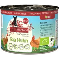 Catz finefood Nassfutter Katze Bio Adult No. 503 Huhn 6x200 g von Catz Finefood