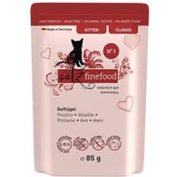 Catz finefood Nassfutter Katze Classic Kitten No. 3 Geflügel 16x85 g von Catz Finefood