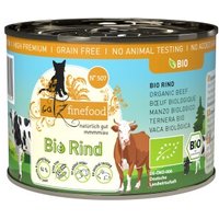 Catz finefood Nassfutter Katze Bio Adult No. 507 Rind 6x200 g von Catz Finefood