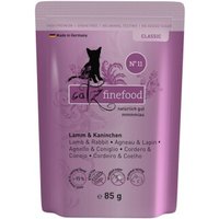 Catz finefood Nassfutter Katze Classic Adult 8x85 g No. 11 Lamm & Kaninchen von Catz Finefood