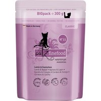 Catz finefood Nassfutter Katze Classic Adult No. 11 Lamm & Kaninchen 12x300 g von Catz Finefood