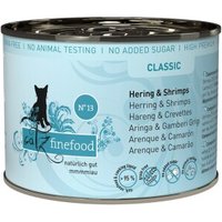 Catz finefood Nassfutter Katze Classic Adult No. 13 Hering & Shrimps 12x200 g von Catz Finefood