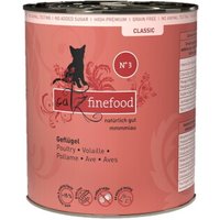 Catz finefood Nassfutter Katze Classic Adult No. 3 Geflügel 24x800 g Catz finefood Nassfutter Katze Classic Adult No. 3 Geflügel 24x800 g von Catz Finefood