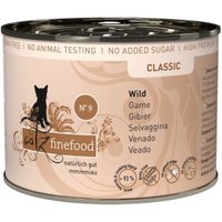 Catz finefood Nassfutter Katze Classic Adult No. 9 Wild 12x200 g von Catz Finefood