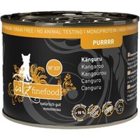 Catz finefood Nassfutter Katze Purrrr Adult No. 107 Känguru 12x200 g von Catz Finefood