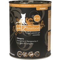 Catz finefood Nassfutter Katze Purrrr Adult No. 107 Känguru 12x400 g von Catz Finefood