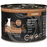 Catz finefood Nassfutter Katze Purrrr Adult No. 109 Wildschwein 12x200 g von Catz Finefood