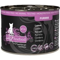 Catz finefood Nassfutter Katze Purrrr Adult No. 111 Lamm 12x200 g von Catz Finefood