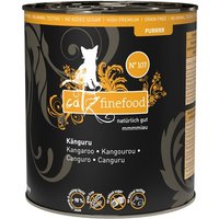 Catz finefood Nassfutter Katze Purrrr Adult No.107 Känguru 6x800 g von Catz Finefood