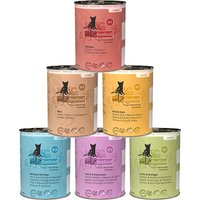 Probierpaket catz finefood 6 x 400 g - Mix I (6 Sorten gemischt) von Catz Finefood