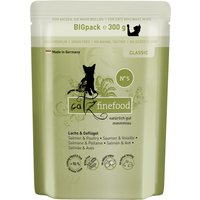 Sparpaket catz finefood 24 x 300 g - Lachs & Geflügel von Catz Finefood