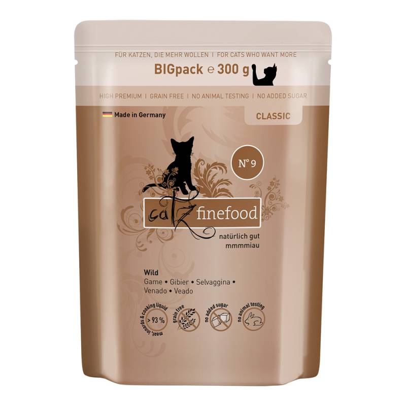 Sparpaket catz finefood 24 x 300 g - Wild von Catz Finefood