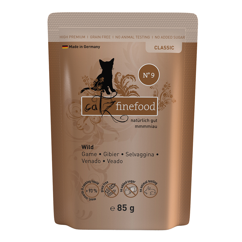 Sparpaket catz finefood 64 x 85 g - Wild von Catz Finefood