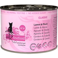 Sparpaket catz finefood 24 x 200 g - Lamm & Pferd von Catz Finefood