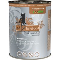 Sparpaket catz finefood Monoprotein zooplus 24 x 400 g - Wildschwein von Catz Finefood