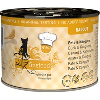 Sparpaket catz finefood Ragout 24 x 190 g - No. 607 Känguru & Ente von Catz Finefood