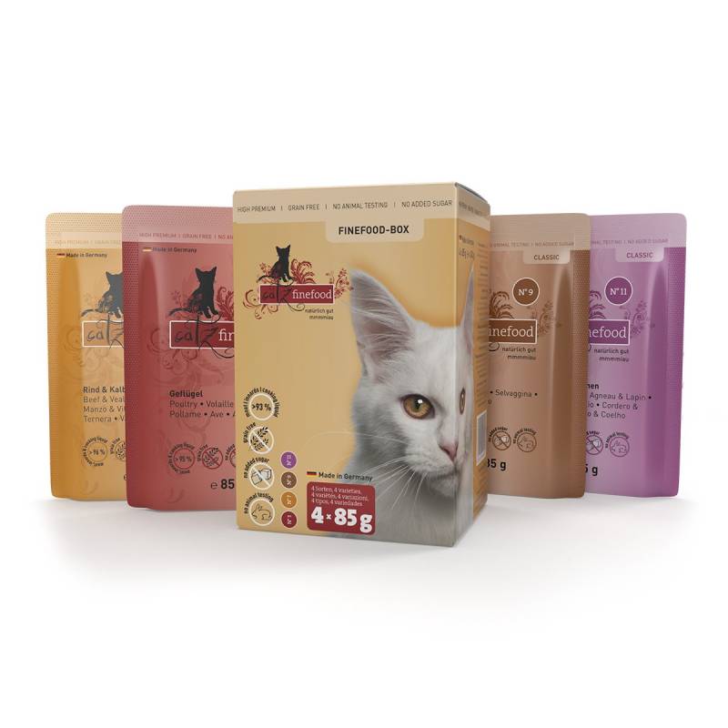 catz finefood Classic Finefood-Box I 4x85g von Catz Finefood