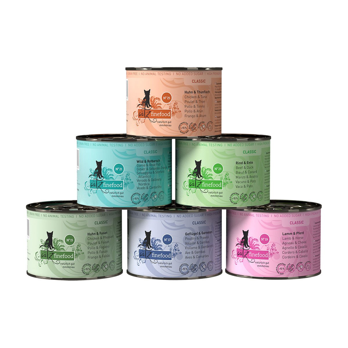 catz finefood - Multipack Dosen No. 15-25 6x200g catz finefood - Multipack Dosen No. 15-25 6x200g von Catz Finefood