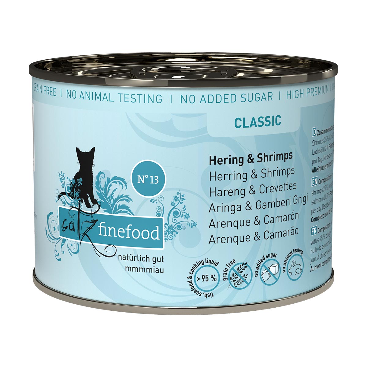 catz finefood - No. 13 Hering & Krabben 6x200g von Catz Finefood